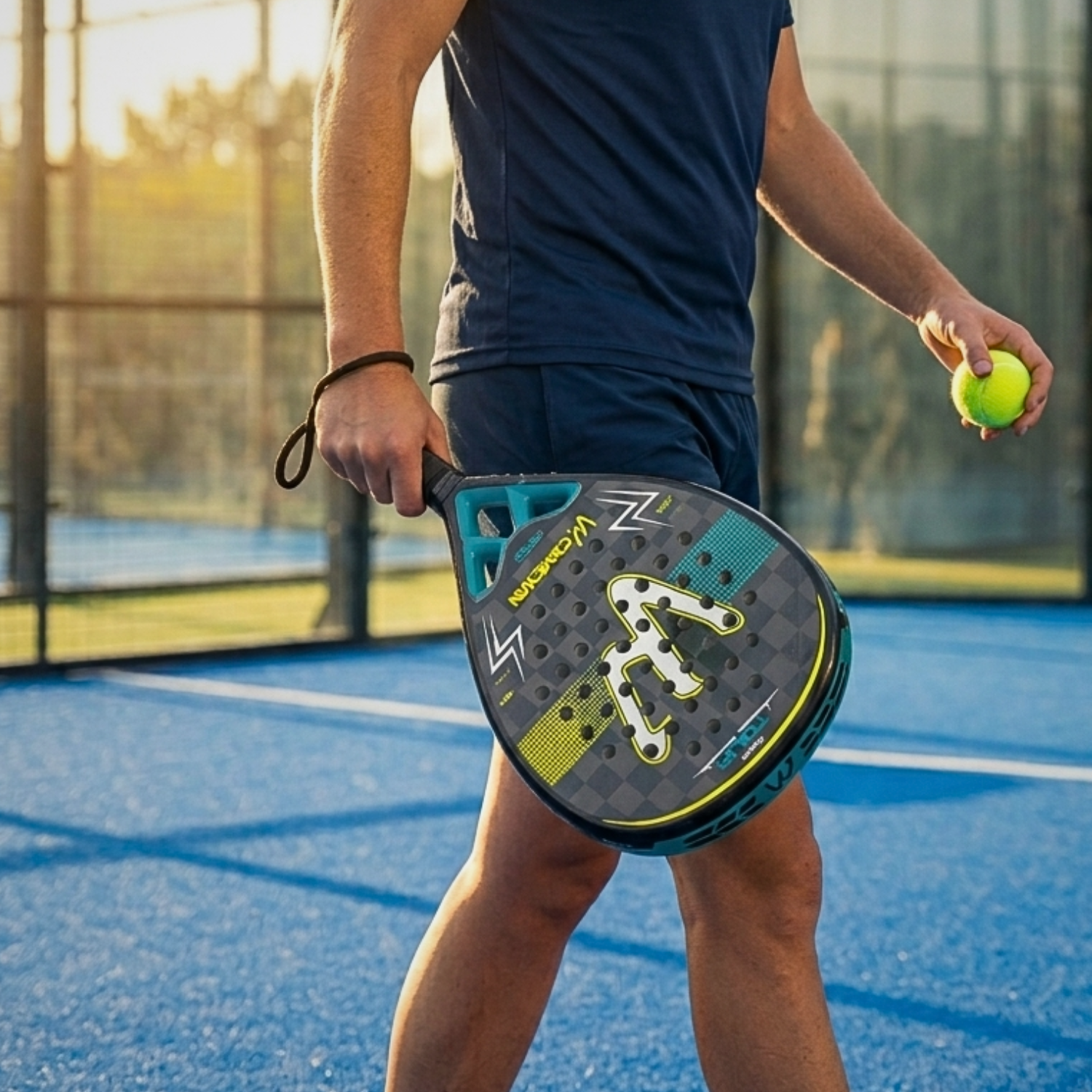 CW Tour Padel Racket 18K
